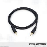 3.5mm mini Jack Pro serie kabel, 1m, han/han
