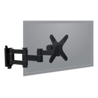 Vægbeslag til skærm 13-30", flexibel, 3-arme, sort