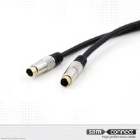 S-VHS kabel Pro serie, 1.5m, han/han