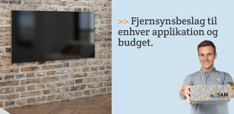 Fjernsynsbeslag til enhver applikation og budget.