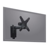 Vægbeslag til skærm 13-30", flexibel, 1-arm, sort