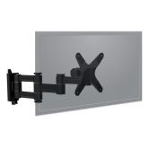 Vægbeslag til skærm 13-30", flexibel, 3-arme, sort